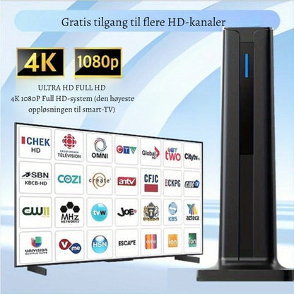 SädeHD – Se HD- og 4K-TV uten kabler eller månedlige kostnader