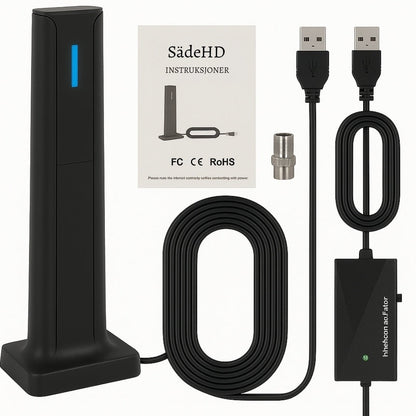 SädeHD – Se HD- og 4K-TV uten kabler eller månedlige kostnader